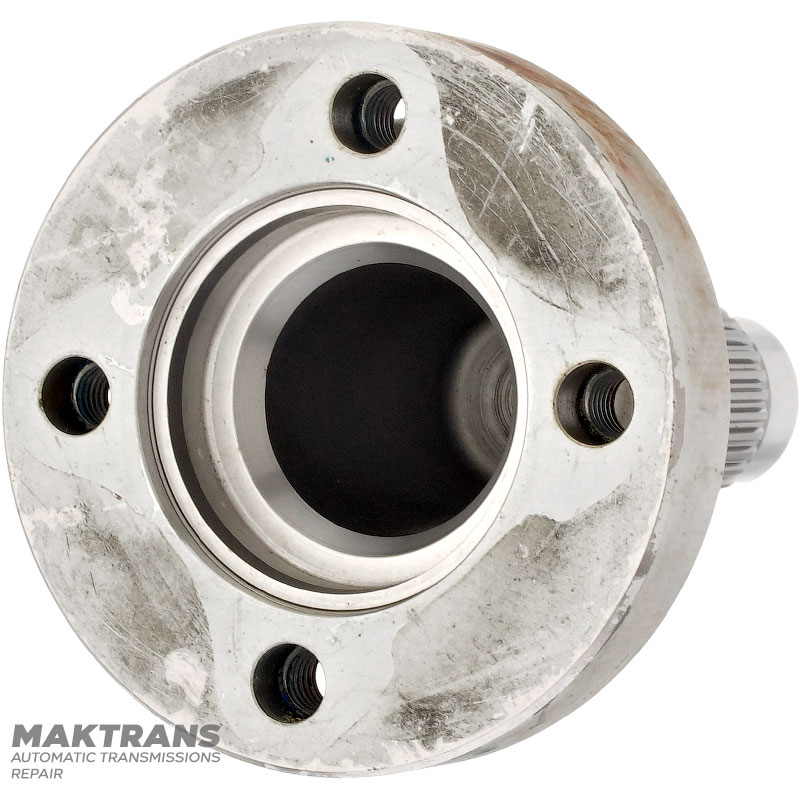 BorgWarner BW4440 Verteilergetriebe-Vorderflansch, 68055317AA – 4 Befestigungslöcher (8,25 mm Innen-Ø), 34 Keile (34,75 mm Außen-Ø), (CHRYSLER 300 V6 3,6 l, 845RFE-Getriebe)