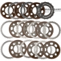 BorgWarner BW4440 Stahl- und Reibplattensatz – 9 Reibplatten (Gesamtdicke des Satzes 29,90 mm), CHRYSLER 300 V6 3,6 l, 845RFE-Getriebe