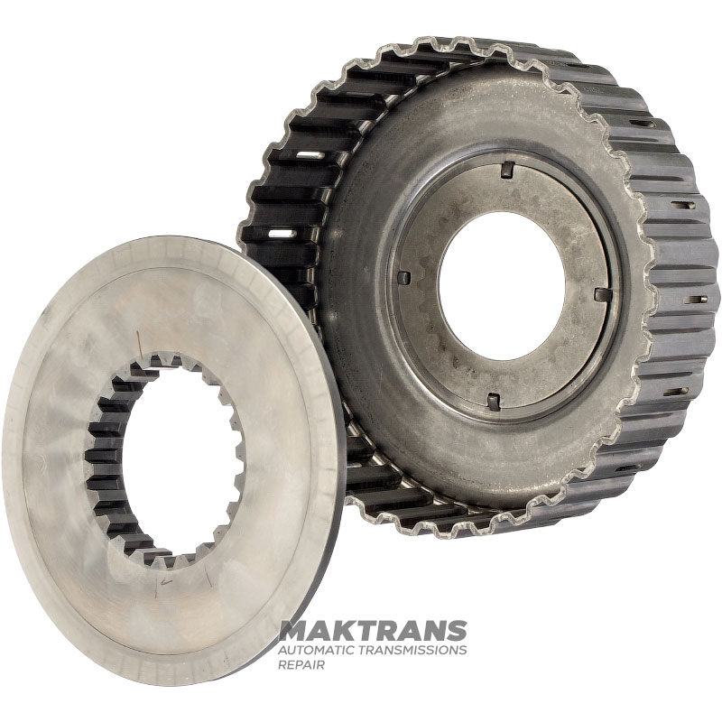 Kupplungstrommel für Verteilergetriebe BorgWarner BW4440, BW4477 - 68055324AA, CHRYSLER 300 V6 3.6L, 845RFE-Getriebe, CADILLAC CTS Sedan AWD, 4WD, mit 6L50-Getriebe