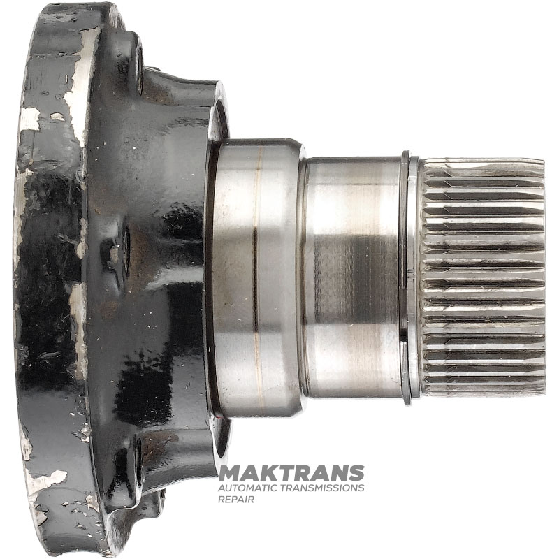 Hinterer Flansch des Verteilergetriebes DODGE, JEEP DHY ITC / Mercedes-Benz DCS — 68087458AA (6 Befestigungslöcher, Lochmittenabstand 40,75 mm, 41 Keilwellenverzahnung (Außen-Ø 44,25 mm))