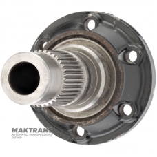 Vorderflansch DODGE, JEEP DHY ITC / Mercedes-Benz DCS — 68071845AA (6 Befestigungslöcher (Innen-Ø 8,50 mm), Lochmittenabstand 40,60 mm, 36 Keilwellenverzahnung (Außen-Ø 39 mm))
