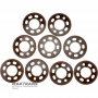 BorgWarner BW4440, BW4477 Reibscheibensatz - 9 Reibscheiben (AD 149,95 mm, 22 Zähne), CHRYSLER 300 V6 3,6 l, 845RFE-Getriebe, Cadillac CTS (2008-2010), mit 6L50-Getriebe