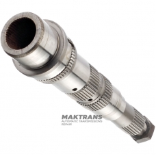 Eingangs-/Ausgangswelle (Keilwellenverzahnung abgenutzt, Welle muss restauriert werden) Verteilergetriebe BorgWarner BW4477 - 19256369 (Cadillac CTS (2008-2010), mit 6L50-Getriebe)