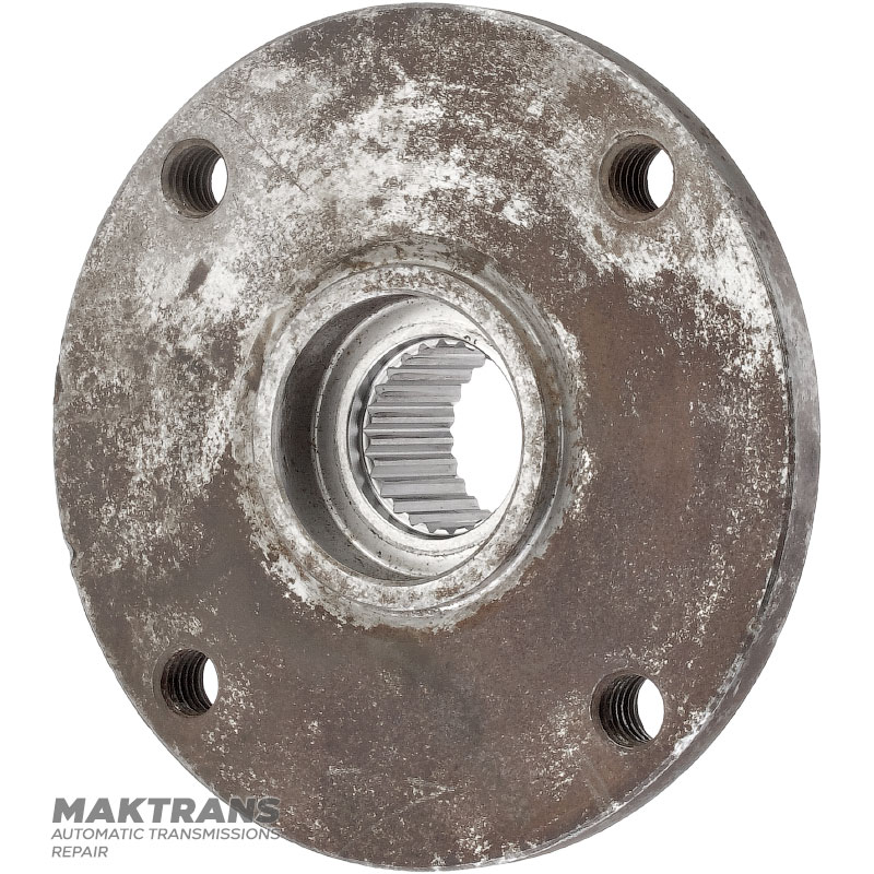BorgWarner BW4404 Verteilergetriebe-Hinterflansch - 4 Befestigungslöcher (Ø 10,25 mm Innendurchmesser), 26 Keilwellen, 4400-031-009, F77A-7A195-VA, 44-04-000-005 (95-01 Ford Explorer)