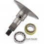 Ausgangswelle (für Drehzahlsensor) des Verteilergetriebes BorgWarner BW4404 - Gesamthöhe 135 mm, 26 Keilwellen (Außen-Ø 28,45 mm), N1061 (1900-130-016, NTN 16006), 4404-171-003, 4404-171-004, F77A-7A195-VA, 44-04-000-005 (95-01 Ford Explorer)