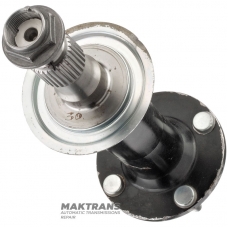 Hinterer Flansch des Eckverteilergetriebes (Verteilergetriebe) TOYOTA UB80F - 3620242030, Gesamtlänge 227 mm, 30 Keilwellen (Außen-Ø 30,45 mm)