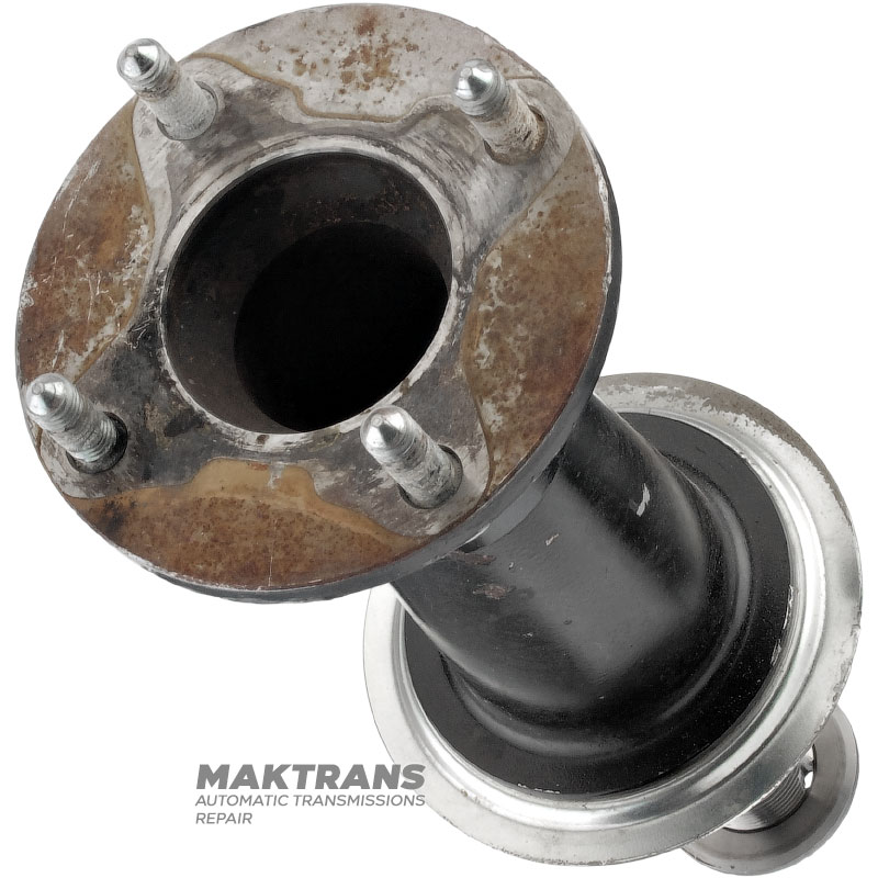 Hinterer Flansch des Eckverteilers (Verteilergetriebe) TOYOTA UB80F - 3620242030, Gesamtlänge 227 mm, 30 Keilwellen (Außen-Ø 30,45 mm)