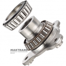 Vorderflansch des Winkelgetriebes (Verteilergetriebe) VAG DSG 02E DQ250 — 0CN409273 (30 Keilwellen, 3 Befestigungslöcher (Innen-Ø 8,40 mm, Mittenabstand 91,50 mm))