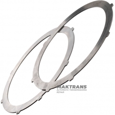 Stahlfelgensatz FORD E4OD, 4R100 — E9TZ7B442A, E9TZ-7B442-A, 2 Stahlfelgen (Dicke 2,05 mm, Innen-Ø 190 mm, 6 Zähne)