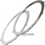 Stahlfelgensatz FORD E4OD, 4R100 — E9TZ7B442A, E9TZ-7B442-A, 2 Stahlfelgen (Dicke 2,05 mm, Innen-Ø 190 mm, 6 Zähne)