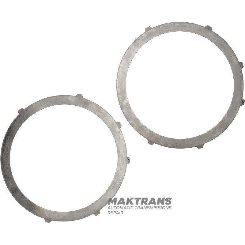 Stahlfelgensatz FORD E4OD, 4R100 — E9TZ7B442A, E9TZ-7B442-A, 2 Stahlfelgen (Dicke 2,05 mm, Innen-Ø 190 mm, 6 Zähne)