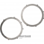 Stahlfelgensatz FORD E4OD, 4R100 — E9TZ7B442A, E9TZ-7B442-A, 2 Stahlfelgen (Dicke 2,05 mm, Innen-Ø 190 mm, 6 Zähne)