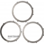 Stahlfelgensatz FORD E4OD, 4R100 — E9TZ7B442A, E9TZ-7B442-A, 3 Stahlfelgen (Dicke 2,05 mm, Innen-Ø 190 mm, 6 Zähne)