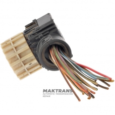 Stecker mit externen Verdrahtungsdrähten zum Anschluss der Verkabelung der Hydraulikeinheit ALLISON 1000, 2000, 2400 — E-4586-B (24 Pins, 21 Drähte)