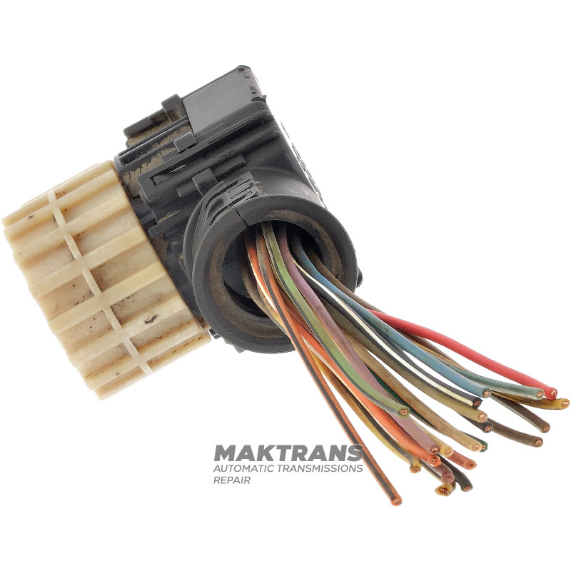 Stecker mit externen Verdrahtungsdrähten zum Anschluss der Verkabelung der Hydraulikeinheit ALLISON 1000, 2000, 2400 — E-4586-B (24 Pins, 21 Drähte)