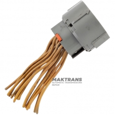Steckverbinder mit externen Verdrahtungsdrähten zum Anschluss der Verkabelung der Hydraulikeinheit ALLISON 1000, 2000, 2400 – (28 Pins, 18 Drähte)