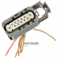 Stecker mit externen Verdrahtungsdrähten zum Anschluss des Wählhebelpositionssensors ALLISON 1000, 2000, 2400 – (12 Pins, 9 Drähte)
