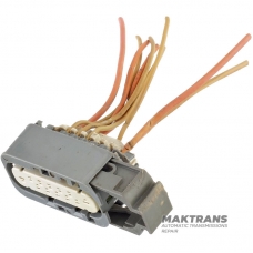 Stecker mit externen Verdrahtungsdrähten zum Anschluss des Wählhebelpositionssensors ALLISON 1000, 2000, 2400 – (12 Pins, 9 Drähte)