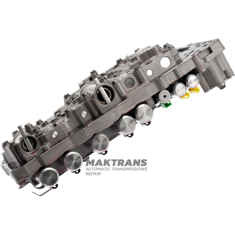 Ventilkörper komplett mit Magnetspulen AISIN WARNER A466ND / NISSAN RE6R01A — 31020EZ01D (Trennplatte 3A), 345010-34050, NISSAN TITAN A61, 5.0L DIESEL 4X4