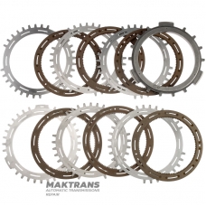 C4 Kupplung ALLISON 1000, 2000, 2400 Stahl- und Reibscheibensatz - 6 Reibscheiben (1,90 mm Dicke, 103 Zähne), Gesamtsatzdicke 42,75 mm, 29542192, 29542191, 29531049, 29546701, 29535640
