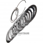 Stahl- und Reibscheibensatz C3 (3-5-R) Kupplung ALLISON 1000, 2000, 2400 - 6 Reibscheiben (Gesamtdicke des Satzes 36,60 mm), 29542192, 29546701, 29531049, 29535648