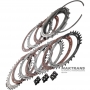 Stahl- und Reibscheibensatz C3 (3-5-R) Kupplung ALLISON 1000, 2000, 2400 - 5 Reibscheiben (Gesamtdicke des Satzes 37,15 mm), 29542192, 29546701, 29531049, 29535648