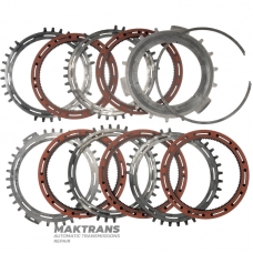 Stahl- und Reibscheibensatz C3 (3-5-R) Kupplung ALLISON 1000, 2000, 2400 - 5 Reibscheiben (Gesamtdicke des Satzes 37,15 mm), 29542192, 29546701, 29531049, 29535648