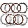 Stahl- und Reibscheibensatz C4 Kupplung ALLISON 1000, 2000, 2400 - 4 Reibscheiben (Dicke 2,30 mm, 117 Zähne), Gesamtdicke des Satzes 34,70 mm (31 mm), 29542192, 29542191, 29531049, 29546701, 29535640