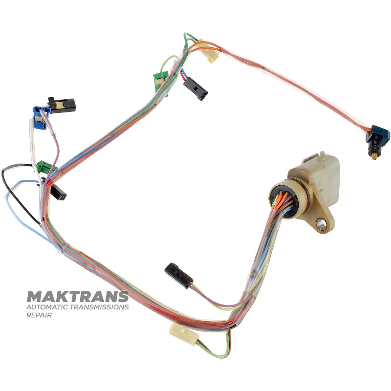 Verkabelung der Hydraulikeinheit TOYOTA / LEXUS A960E — 8212550070 (Hauptstecker 15 Pins, 9 Stecker für Magnetspulen, 1 Temperatursensor)