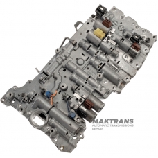 Ventilkörper (gebraucht, ungeprüft) komplett mit Magnetspulen TOYOTA / LEXUS A750 (Trennplatte T02) - aus dem Getriebe ausgebaut, gekennzeichnet mit 3501060A50, 35010-60A50 (Lexus GХ470 2003, UZJ120, 2UZFE)