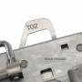 Ventilkörper (gebraucht, ungeprüft) komplett mit Magnetspulen TOYOTA / LEXUS A750 (Trennplatte T02) - aus dem Getriebe ausgebaut, gekennzeichnet mit 3501060A50, 35010-60A50 (Lexus GХ470 2003, UZJ120, 2UZFE)