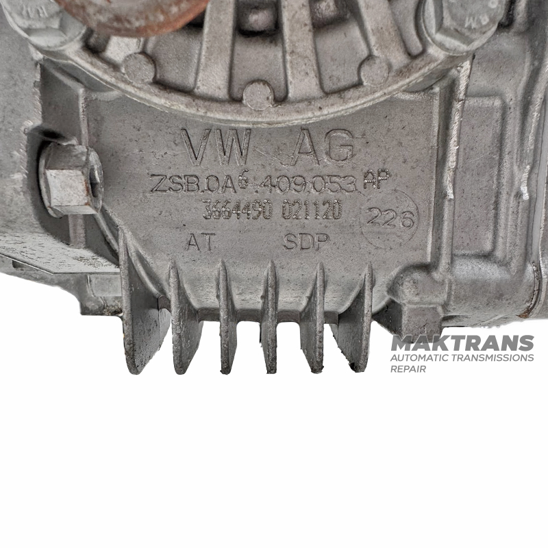 Automatikgetriebe (komplett mit Verteilergetriebe) VAG 09P, AQ450 (4WD) — 09P300035G, 09P321105, 09P323571B, 0A6409053AP