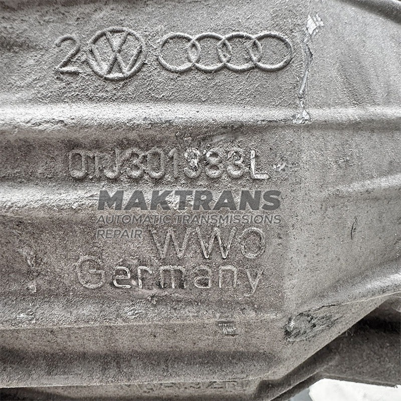 Getriebebaugruppe VAG / CVT VL-300, 01J — 01J301383L (Audi A8 (D3), Audi A6 (C6), Audi A4 (B6/B7), Audi A6 (C5))
