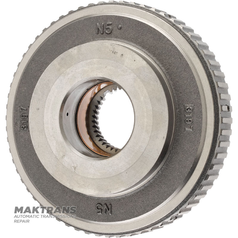 COAST Kupplungstrommel FORD E4OD, 4R100 — E9PT-7G419-BA, 2 Reibscheiben (61 Zähne, Außen-Ø 167,50 mm)
