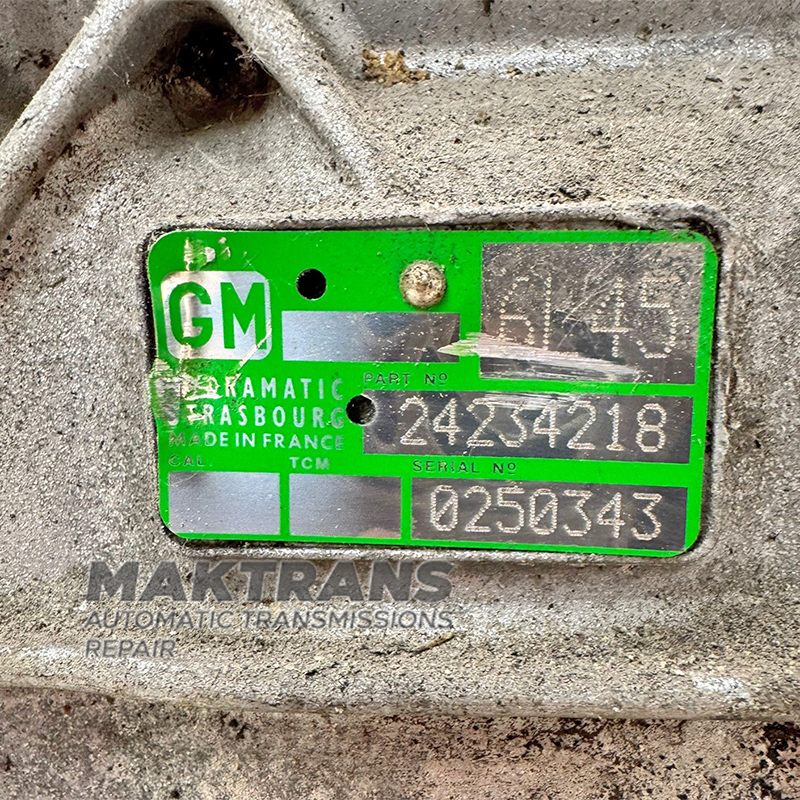 Automatikgetriebe (Baugruppe) GM 6L45 (2WD), 8WLA — 24234218, BMW 3er E90, E92, E93GM (2007-2008)