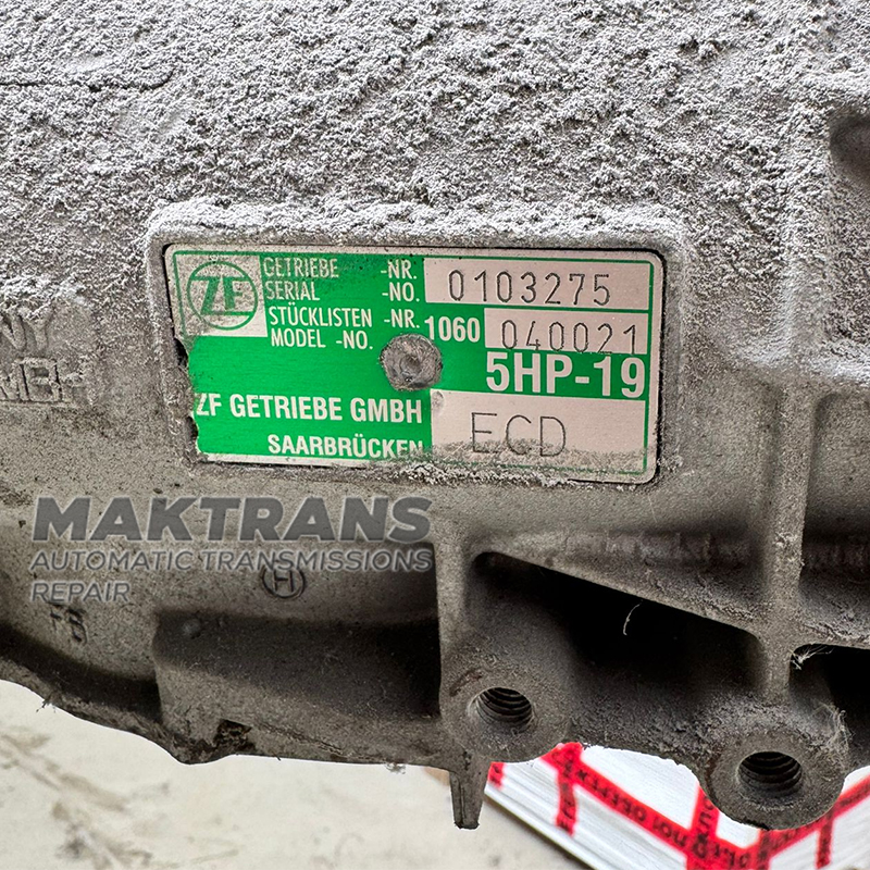 Getriebegehäuse (komplett mit Hauptpaar) ZF 5HP19 ECD — 1060040021, AUDI A6 C5 (4B2) 2.8L quattro (1997-2005)