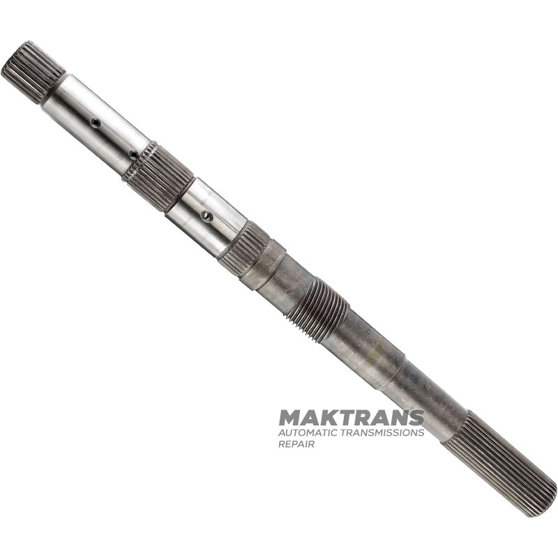 Abtriebswelle FORD E4OD, 4R100 — mit Schneckenrad, Länge 507 mm, 31 Zähne (Außen-Ø 34,35 mm, Zahnlänge 98 mm)