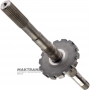 Abtriebswelle FORD E4OD, 4R100 — mit Schneckenrad, Parkrad, Wellenlänge 507 mm, 31 Zähne (Außen-Ø 34,35 mm, Zahnlänge 98 mm)