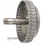 Trommel (leer, ohne Scheiben) C2 Kupplung TOYOTA \ LEXUS UA81E, UA81F — 357080E010, Gesamthöhe 127 mm, (für ein Paket mit 4 Reibscheiben)