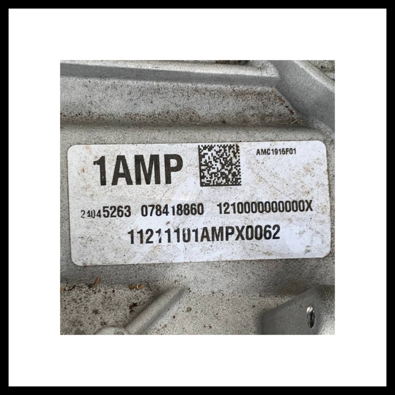 Doppelkupplungsgetriebebaugruppe  TR-9080 (Chevrolet Corvette C8) – Teilenummer 24045263, Getriebe-ID – 1AMP