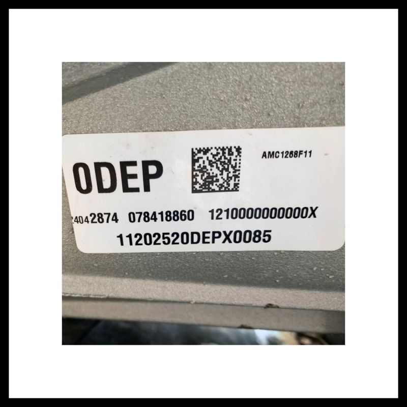 Doppelkupplungsgetriebebaugruppe  TR-9080 (Chevrolet Corvette C8) – Teilenummer 24042874, Getriebe-ID – 0DEP