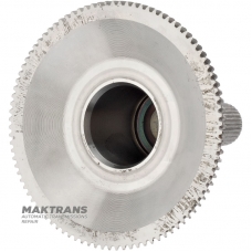 Zwischenwelle, Overdrive-Zahnkranzflansch FORD E4OD, 4R100 — Gesamthöhe 129 mm, 30 Keilwellen (Ø 25,30 mm)