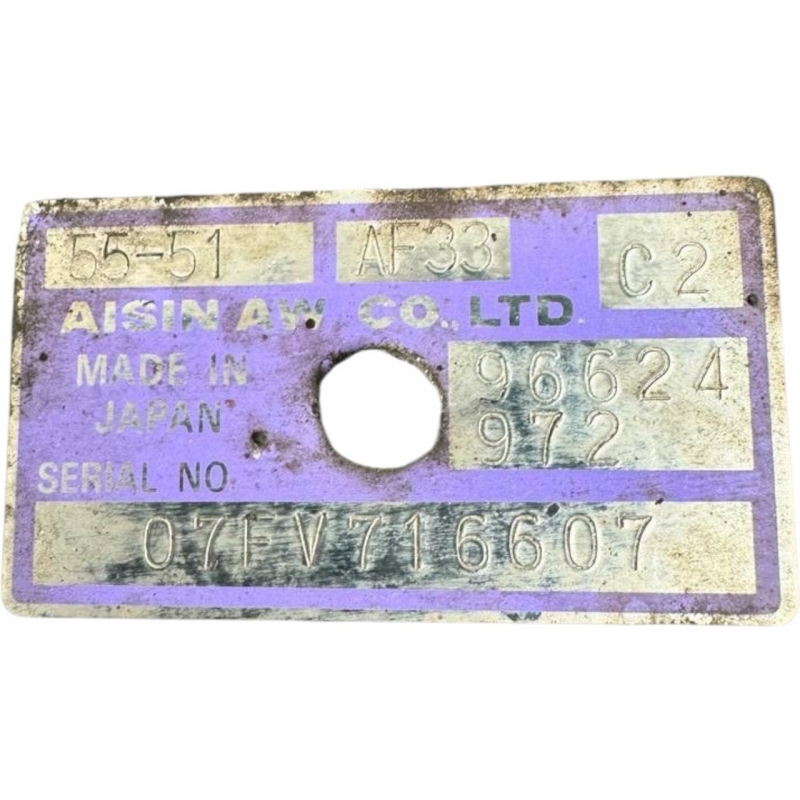 Automatikgetriebe AW55-51SN 4WD - 96624972, AF33, C2, 4803407, OHNE TCM, MIT Drehmomentwandler 43A400, OPEL ANTARA A (L07) 2.0 CDTI (2006-2011)