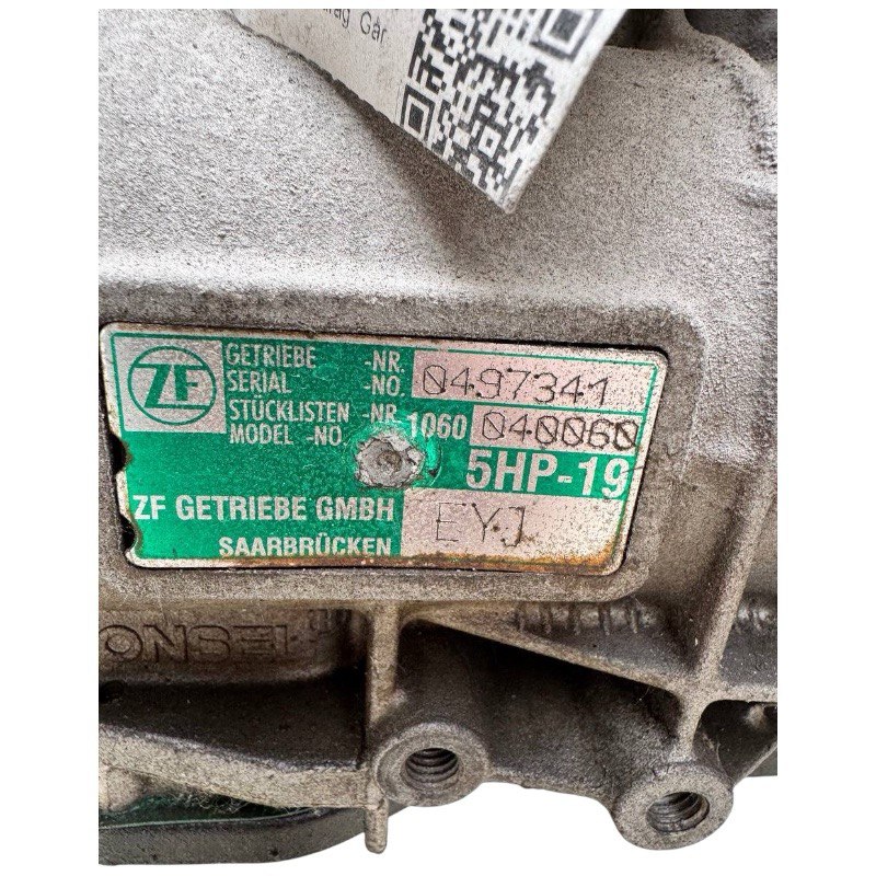 Automatikgetriebebaugruppe ZF 5HP19 — 1060040060, Kennzeichnung EYJ