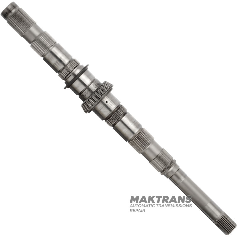 Nebenwelle VAG DSG DL501 0B5 - 0B5307215K (Wellenlänge 601 mm), mit Nadellager an der Stirnseite (INA HK1212)
