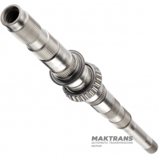 Nebenwelle VAG DSG DL501 0B5 - 0B5307215K (Wellenlänge 601 mm), mit Nadellager an der Stirnseite (INA HK1212)