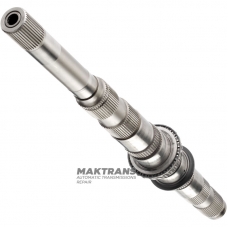 Nebenwelle VAG DSG DL501 0B5 - 0B5307215K (Wellenlänge 601 mm), mit Nadellager an der Stirnseite (INA HK1212)