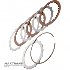 Stahl- und Reibsatz AW A466ND, NISSAN RE6R01A, 31100EZ00A - NISSAN TITAN 5.0D CEV8D1 (3 Reibscheiben, Gesamtdicke des Satzes 19,60 mm)