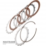 Stahl- und Reibsatz AW A466ND, NISSAN RE6R01A, 31100EZ00A - NISSAN TITAN 5.0D CEV8D1 (3 Reibscheiben, Gesamtdicke des Satzes 19,60 mm)