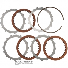 Stahl- und Reibsatz AW A466ND, NISSAN RE6R01A, 31100EZ00A - NISSAN TITAN 5.0D CEV8D1 (3 Reibscheiben, Gesamtdicke des Satzes 19,60 mm)